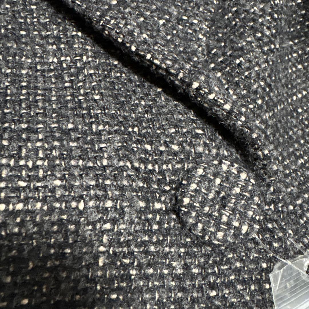 【新品・タグ付き】MaxMara ツイードテーラードジャケット　シルク混　42