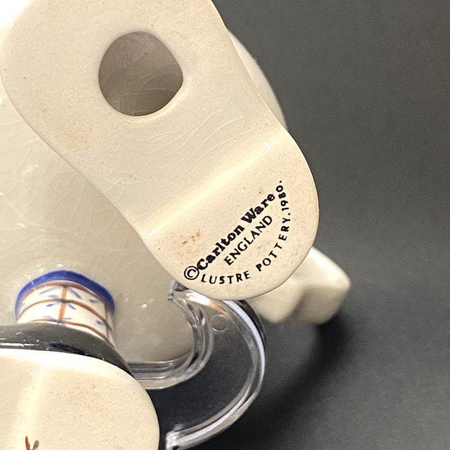 Y 美品 カールトンウェア マグカップ ミルクジャグ ウォーキング アンティーク