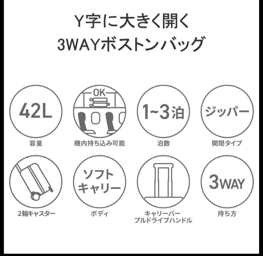 【新品】ミレスト キャリーバッグ　 42L　MLS899 STLAKT