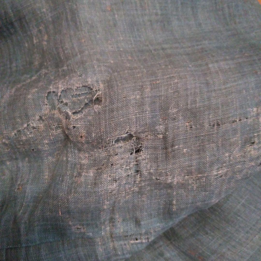 アンティーク蚊帳　おしゃれな吊り金具付き　10から12畳用