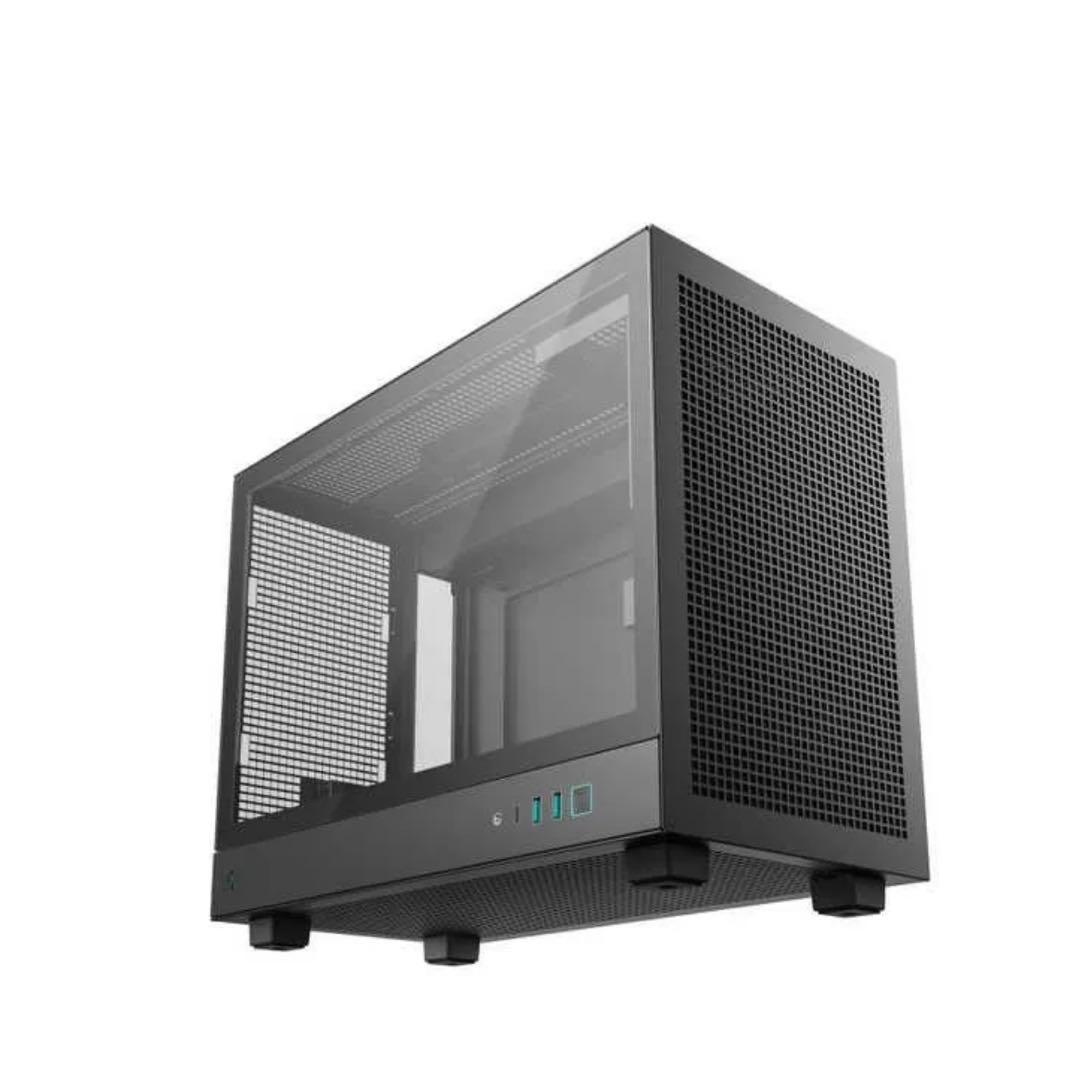 Deepcool CH160 Plus マイクロatxケース 黒 ブラック