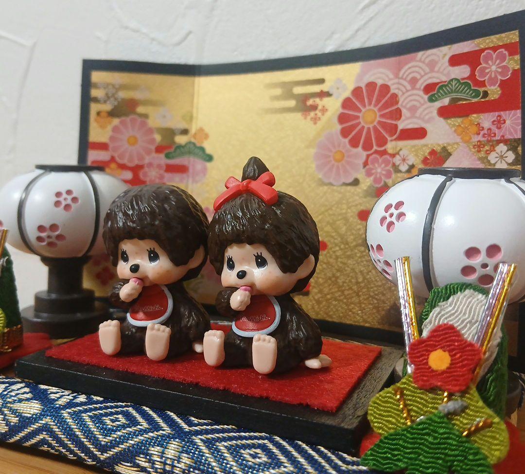 モンチッチ　雛祭り　飾り