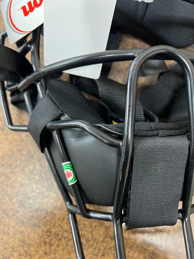 C1【未使用品】Wilson 軟式用スチールマスク J.S.B.B仕様 タグ付き