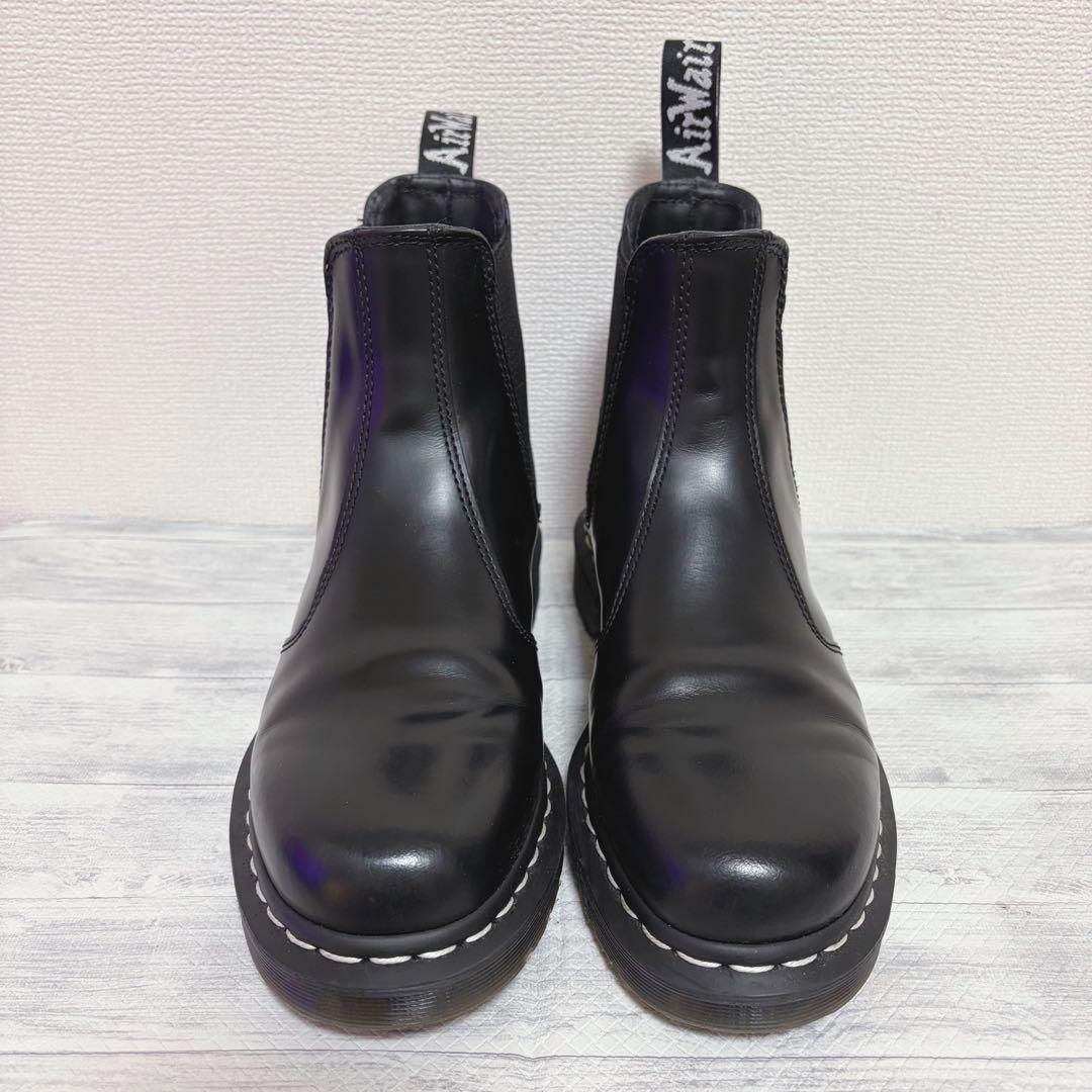 【ドクターマーチン 】2976 ホワイトステッチ チェルシーブーツ サイドゴア