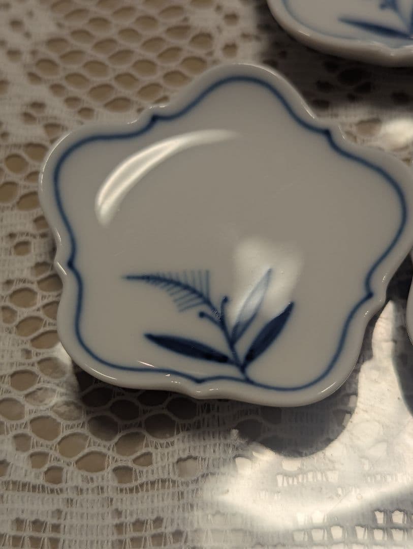 マイセン ブルーオニオン スタイル 箸置き(ナイフレスト) 4.5cm5個セット