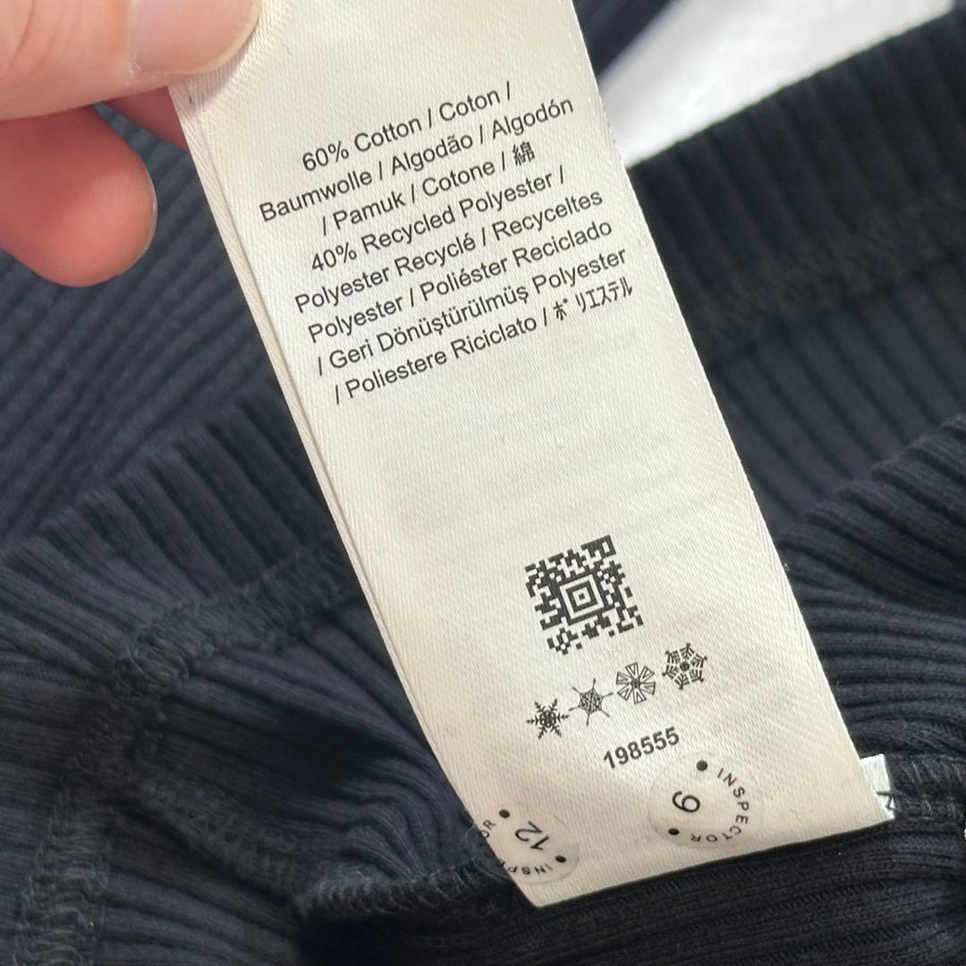 【美品】レイビームス × フレッドペリー リブロングスリーブ ポロシャツ 黒