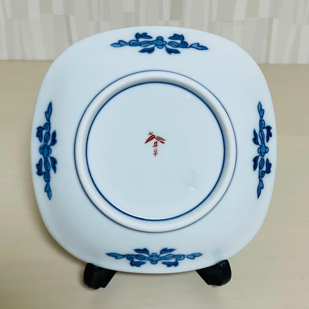 有田焼 其泉 染錦春秋紋 取皿揃 銘々皿 5枚セット 皿 プレート 金彩