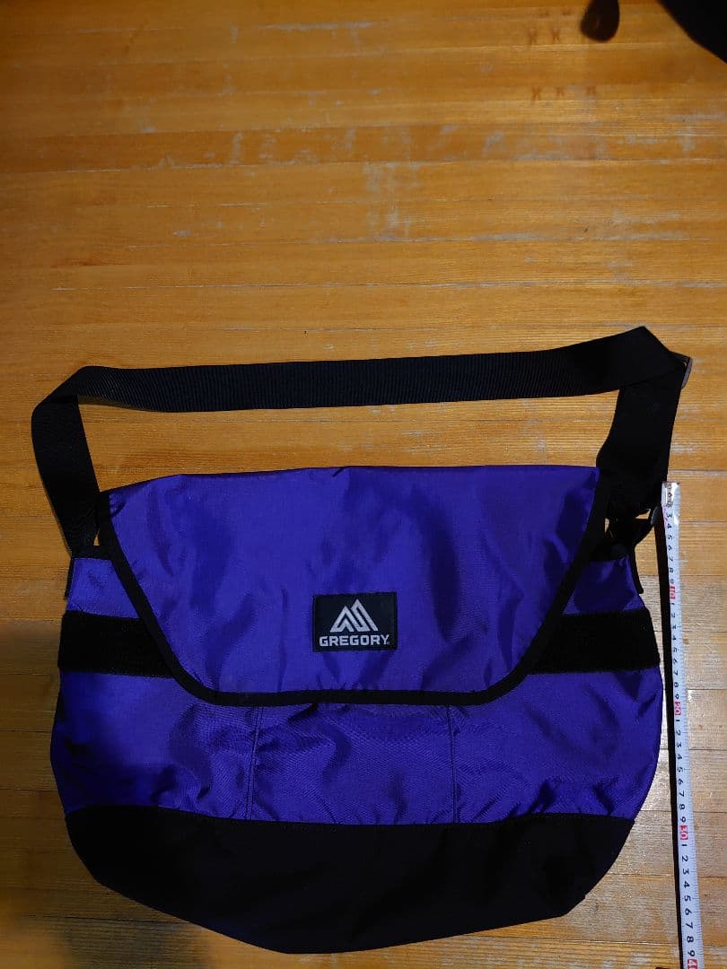 GREGORY メッセンジャーバッグ 紫/黒 約50cm