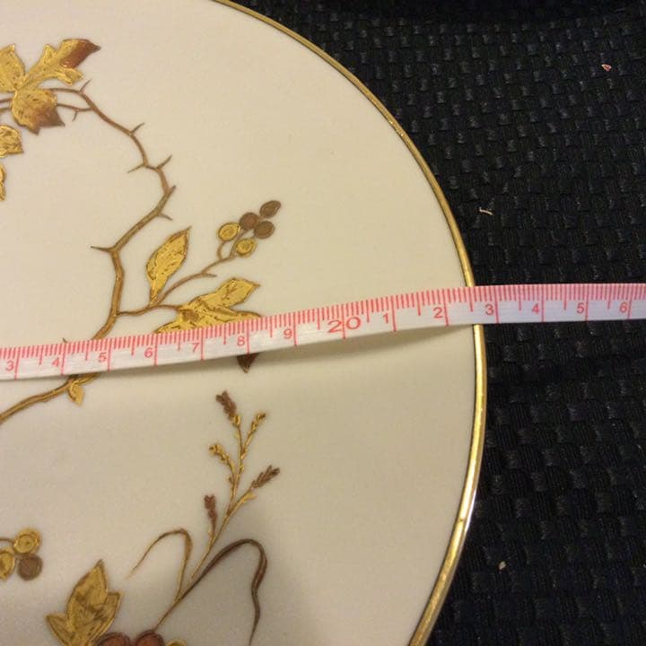 アンティーク金彩プレート 3枚セット