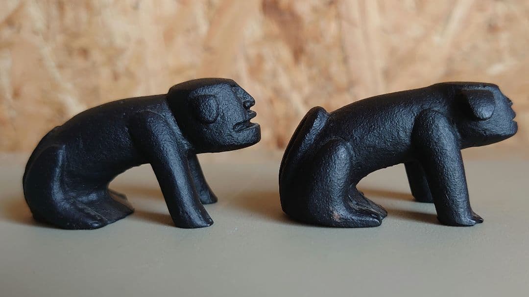 盛岡天満宮 狛犬 南部鉄器