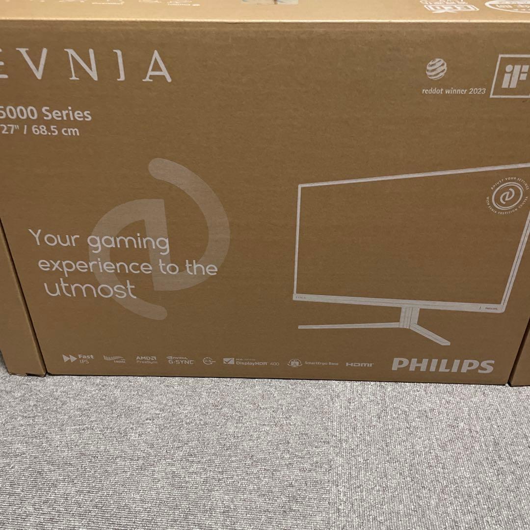 PHILIPS EVNIA QHD 180Hz 27型モニタ 27M2N5501
