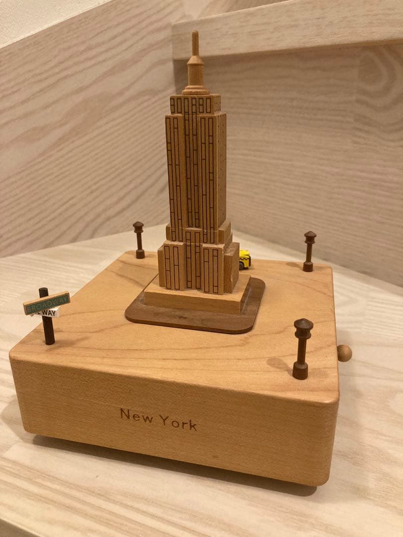 希少　エンパイアステートビル ニューヨーク　オルゴール