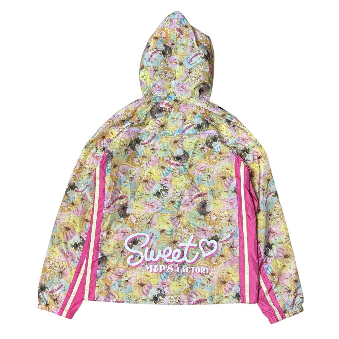 (希少品) 平成レトロ mezzo piano ナイロンジャケット y2k