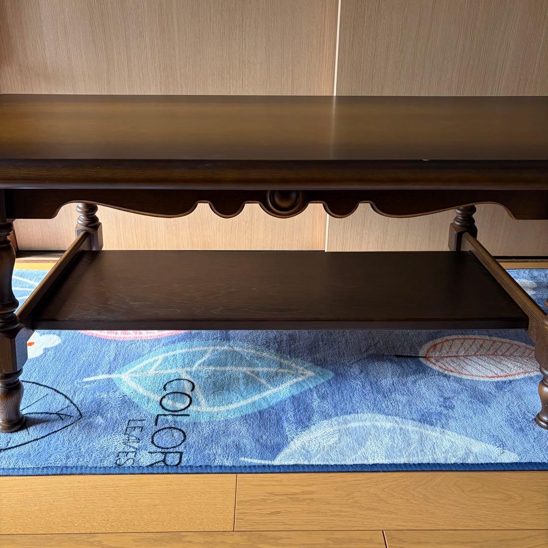 【飛騨産業】キツツキ　穂高　センターテーブル　リビングテーブル