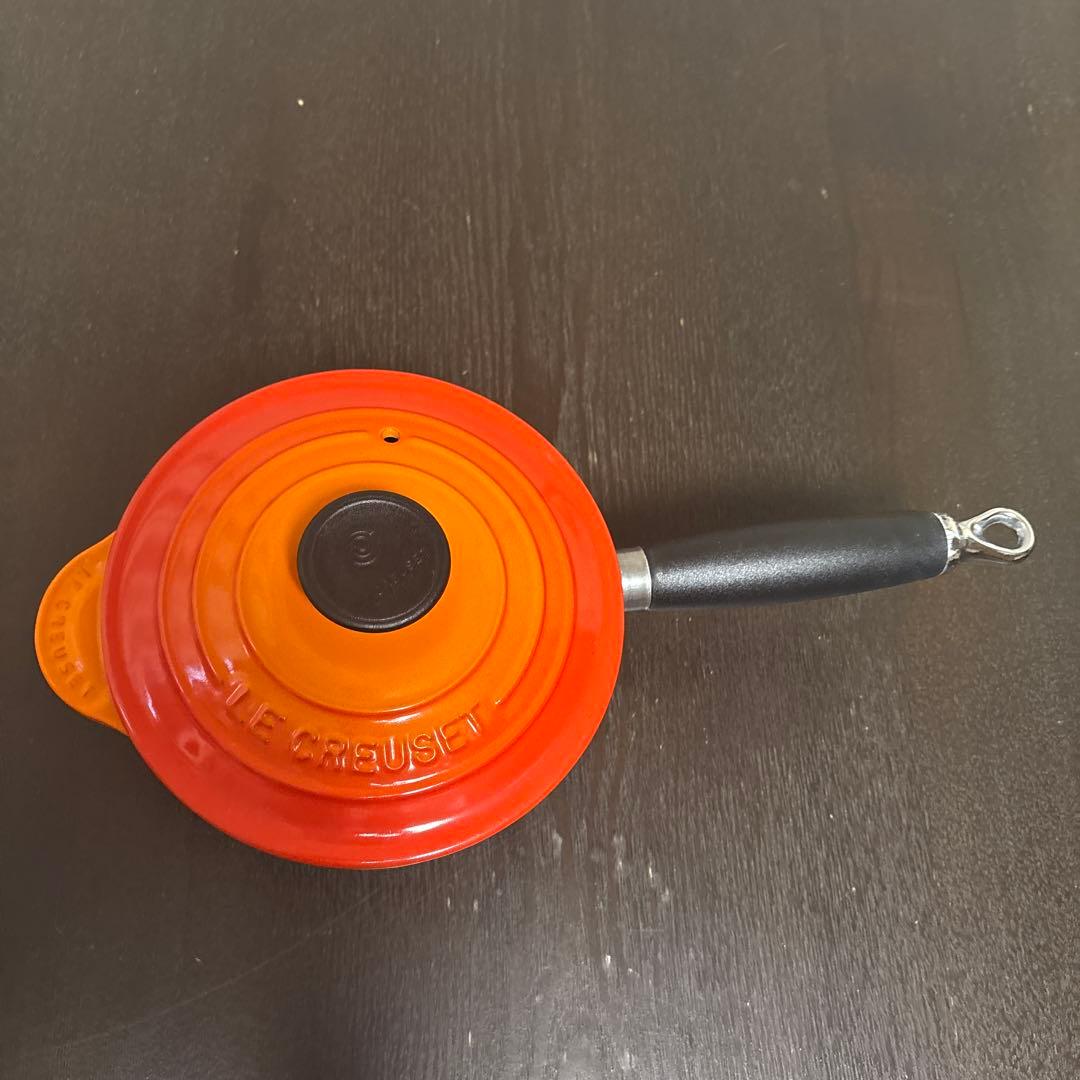 LE CREUSET　ソースパン オレンジ　片手鍋　16cm