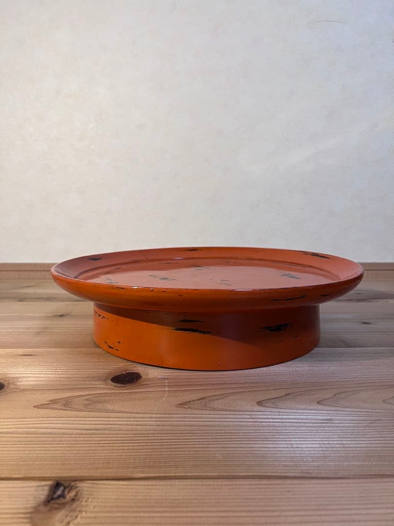 高台 漆器 根来 送料込