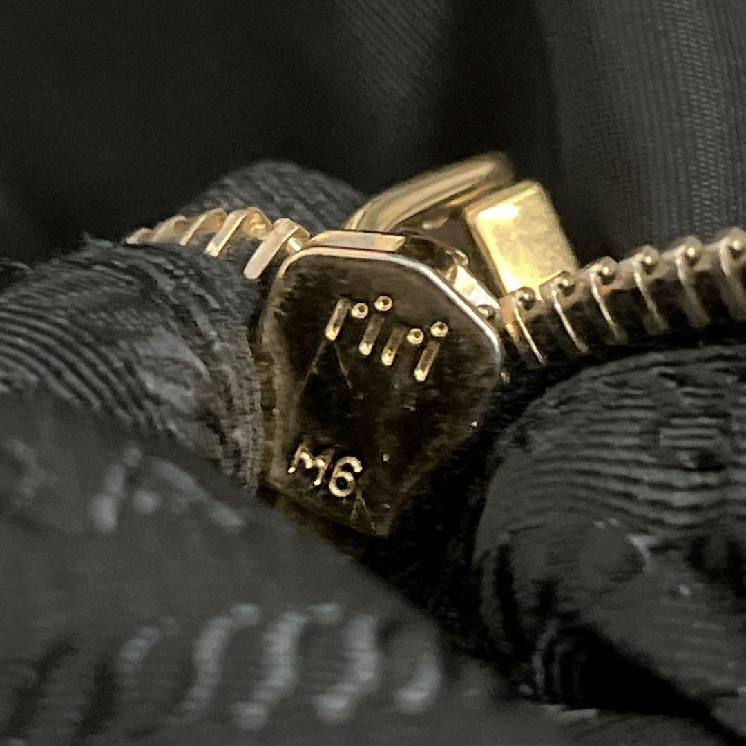 美品　プラダ　2way ショルダーバッグ　三角ロゴ　ハンドバッグ　ナイロン　黒