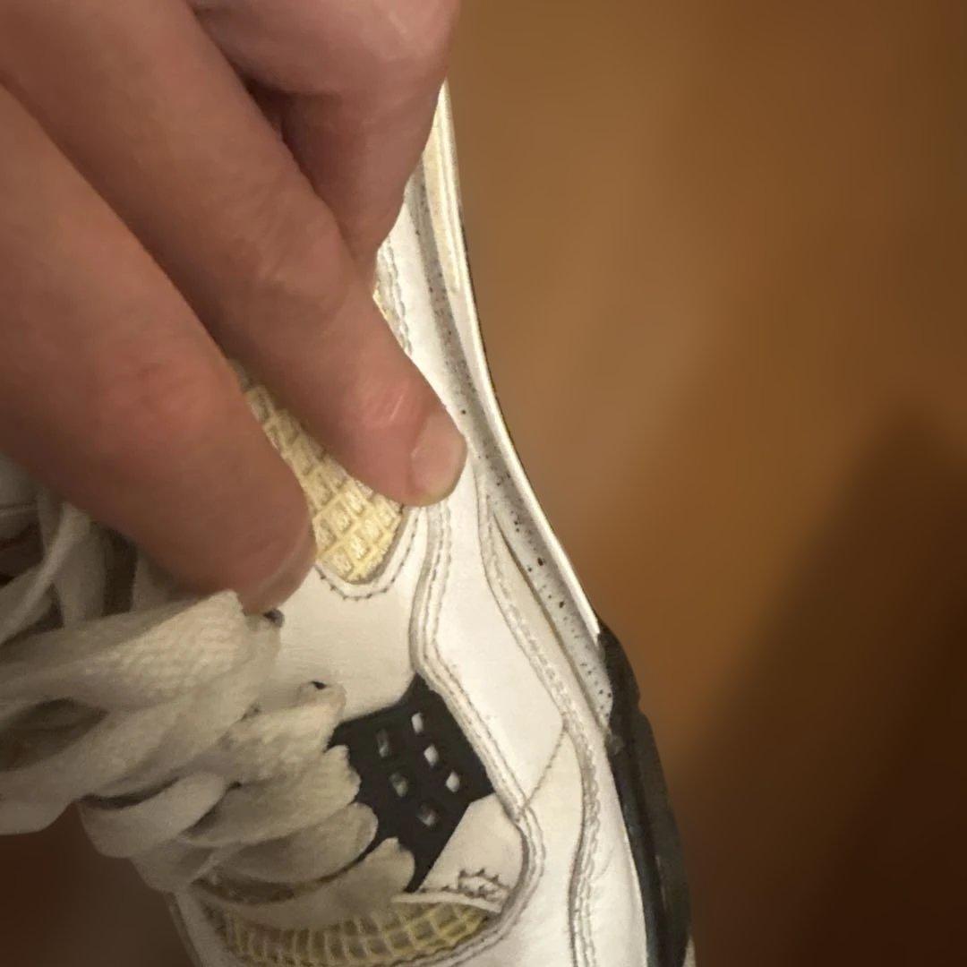 Air Jordan 4 Retro OG ホワイトセメント