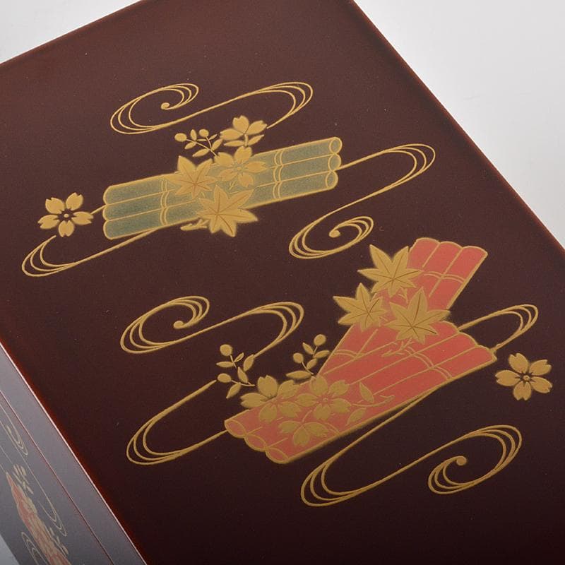 茶道具　溜塗　花筏蒔絵　茶箱　茶碗　棗など　八点　一式　V　R7073