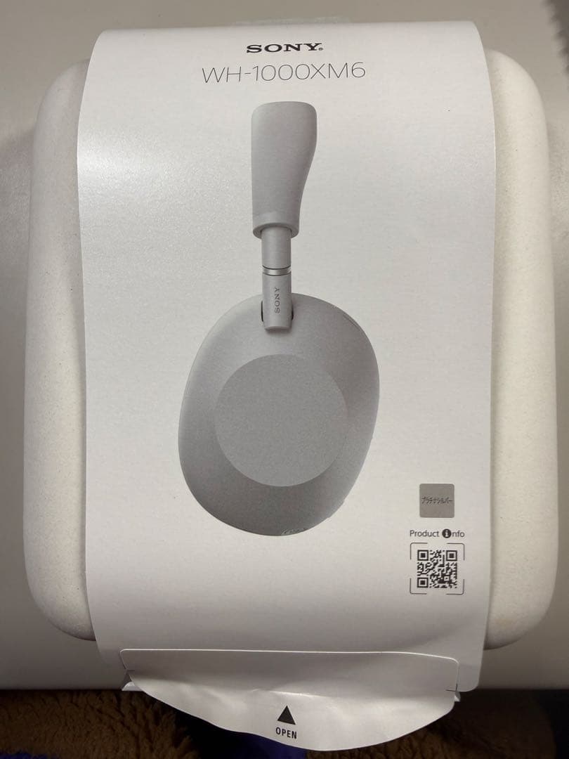 SONY WH-1000XM6 プラチナシルバー