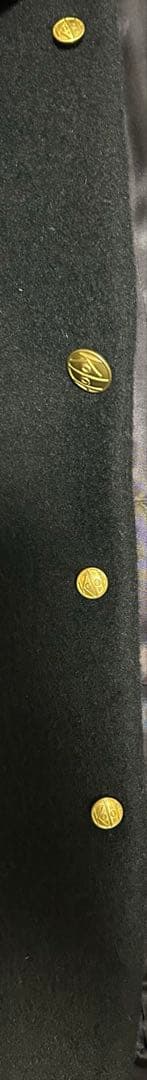 kolor ウール アルパカ 金ボタン テーラード コート ジャケット ブラック