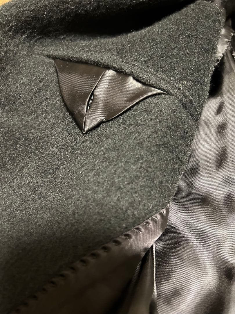 kolor ウール アルパカ 金ボタン テーラード コート ジャケット ブラック