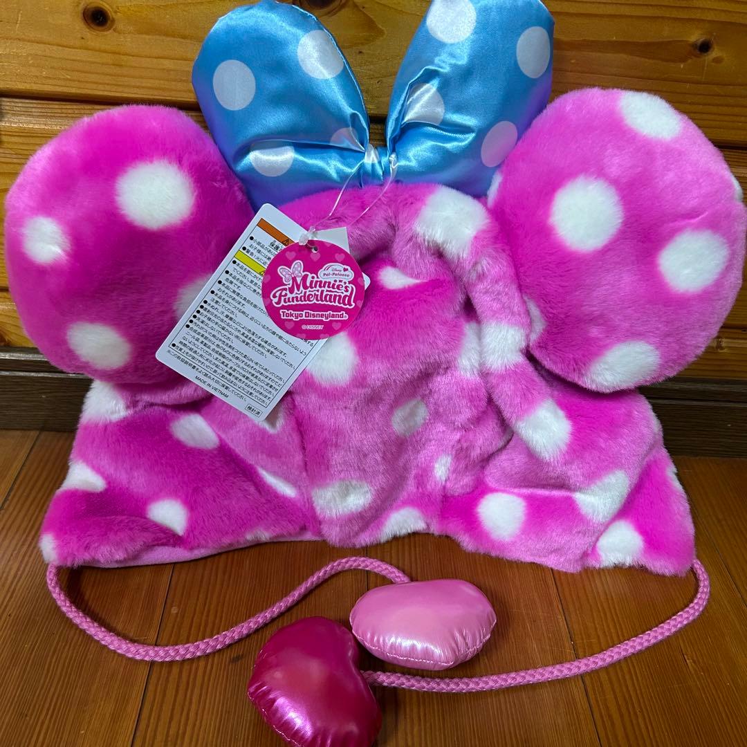 ディズニー　ミニー　パルパルーザ　ポップコーンバケット　ファンキャップ