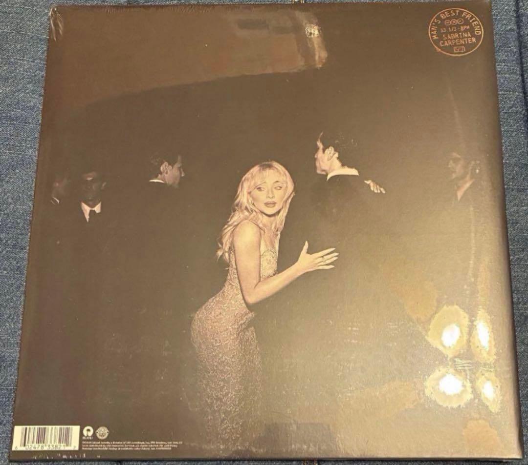 sabrina carpenter Man's Best FriendサインLP