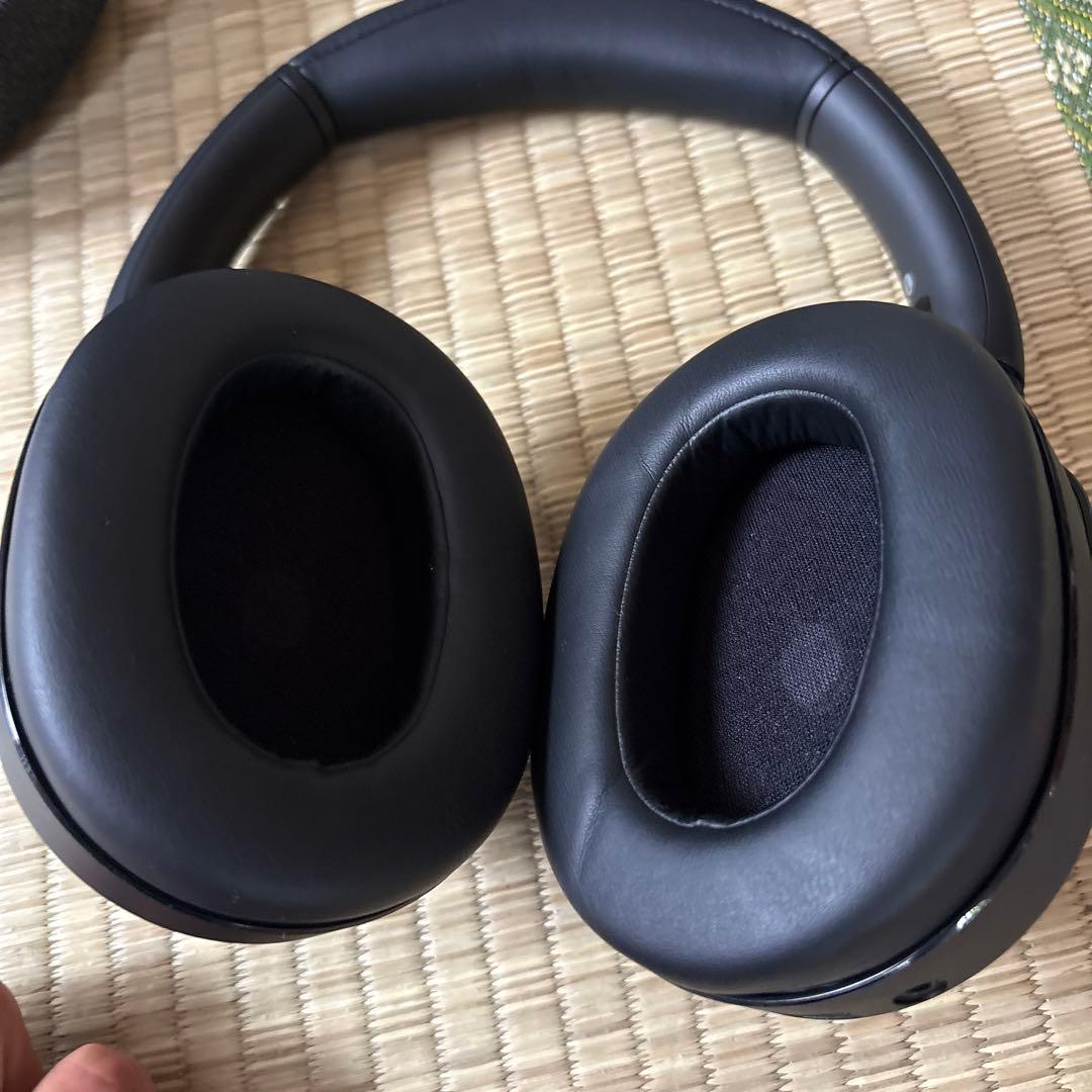 ワイヤレスヘッドホン ブラック