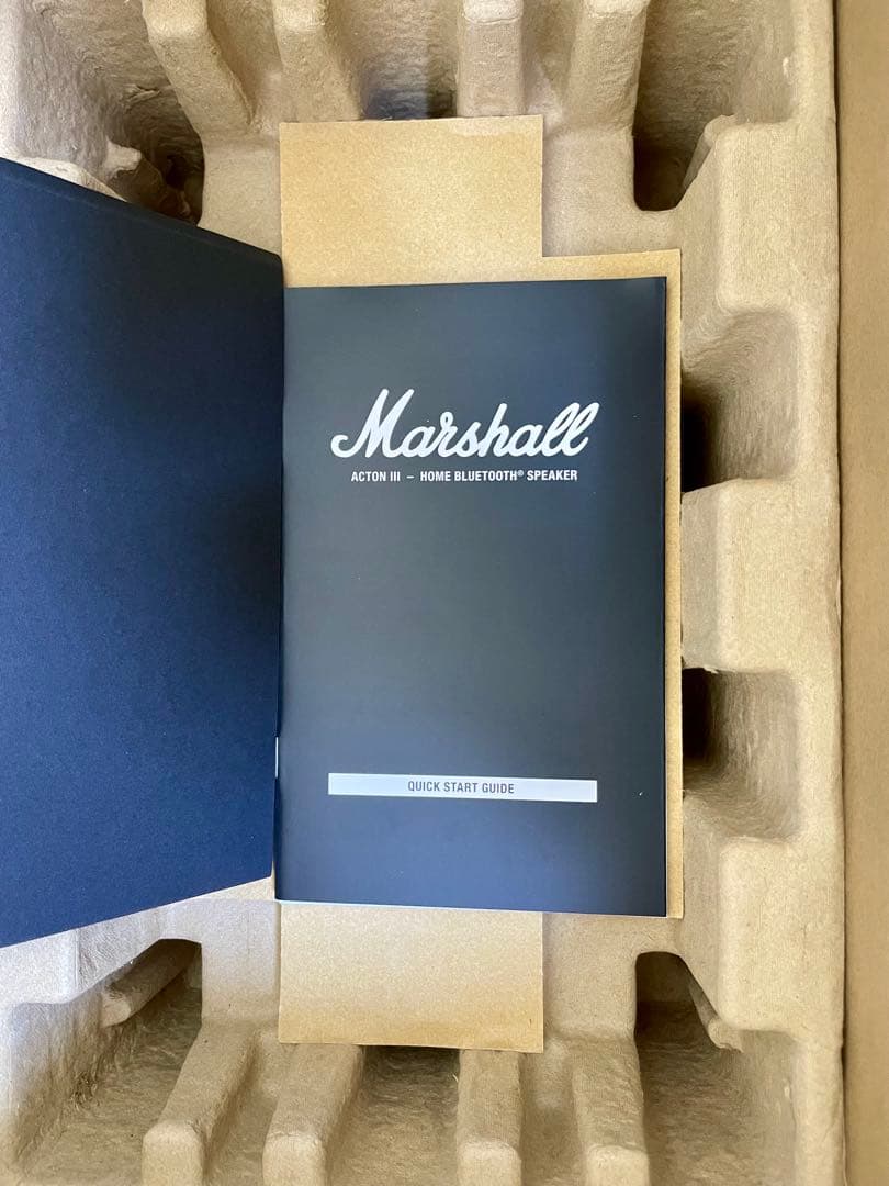 ⭕️新品。未使用⭕️Marshall スピーカー ActonⅢ ブラウン