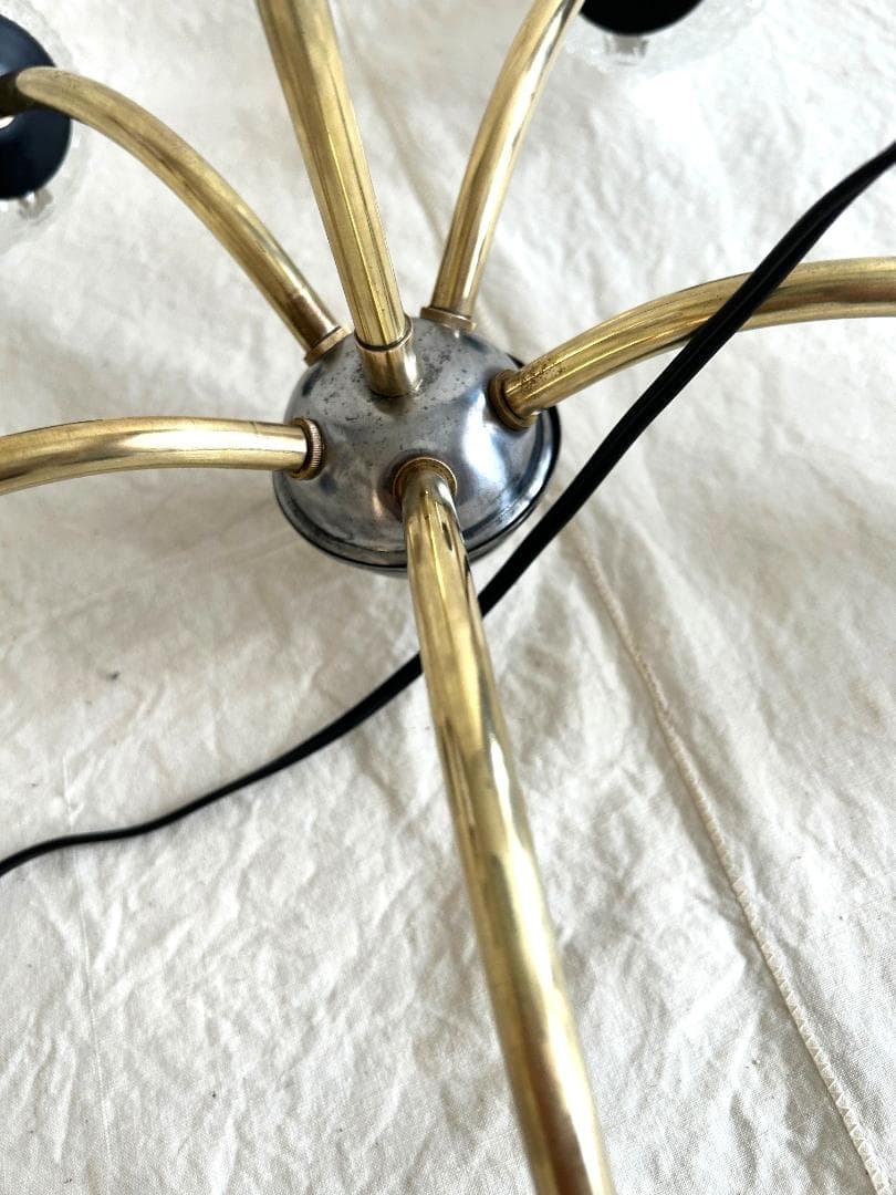 フランス　ランプ　シャンデリア　フレンチ　ミッドセンチュリー　ヴィンテージ