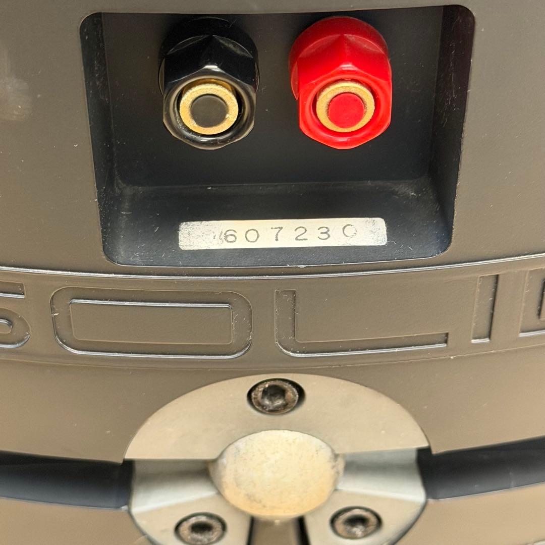 B&W SOLID MONITOR ブラック スピーカー スタンド付き