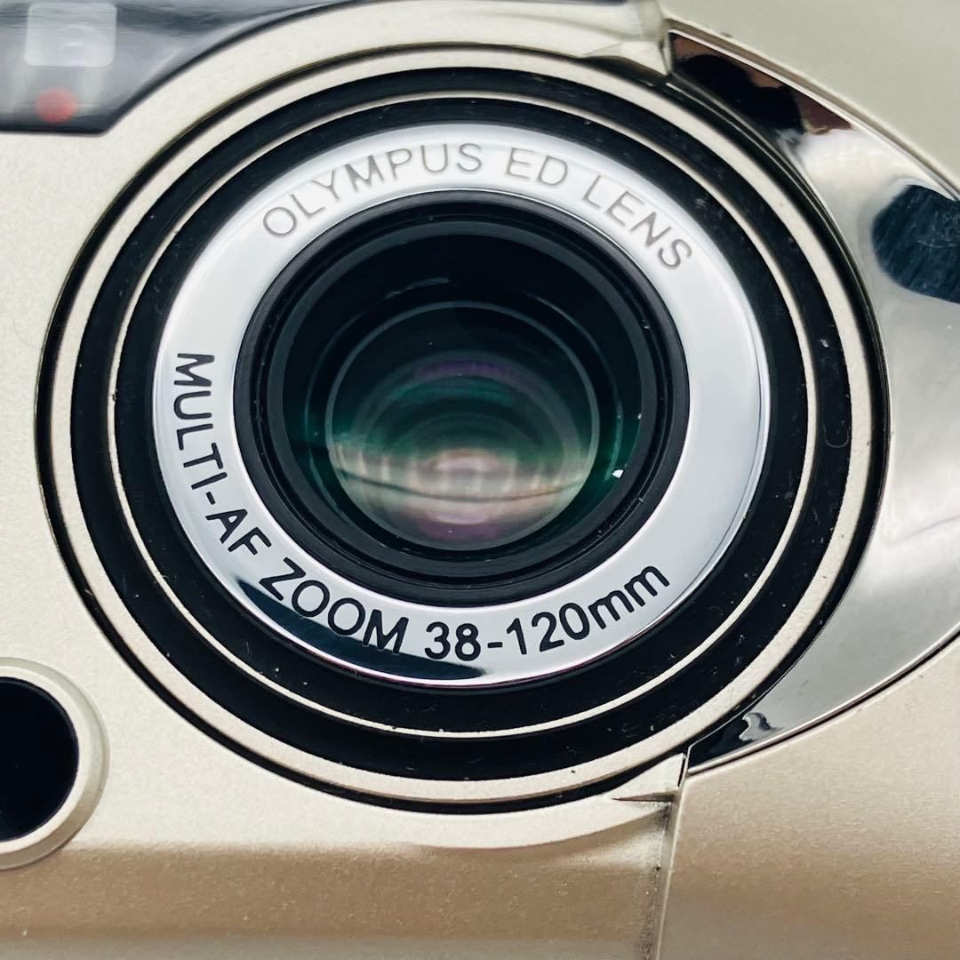 【動作確認済み】OLYMPUS μ【miu】-III 120 フィルムカメラ