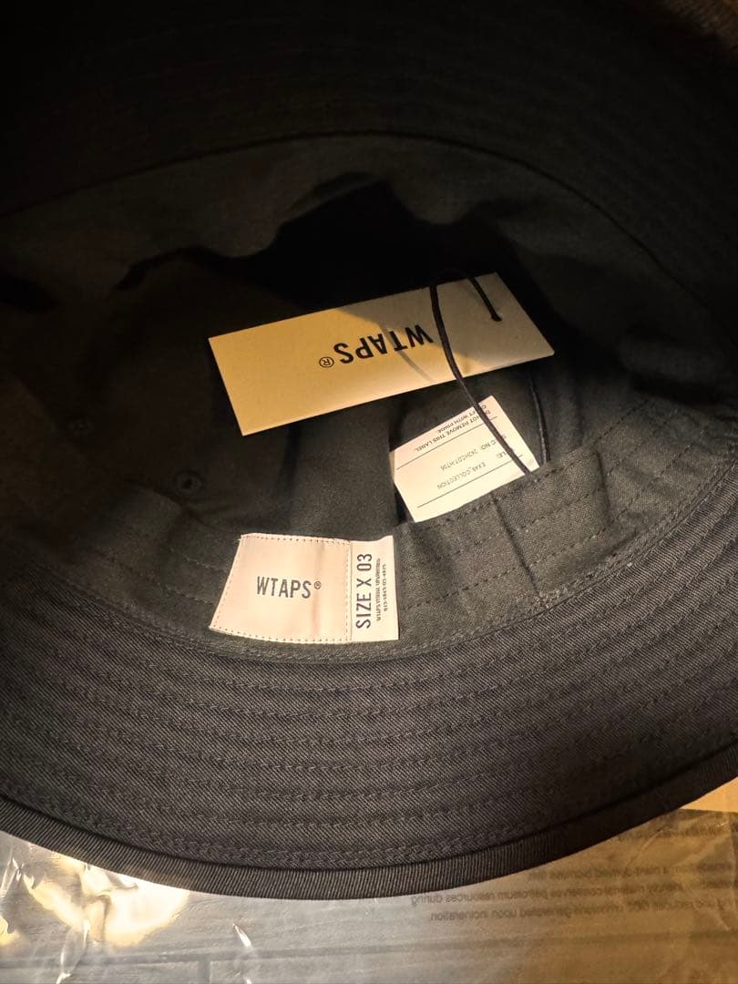 WTAPS バケットハット 黒 L/XL