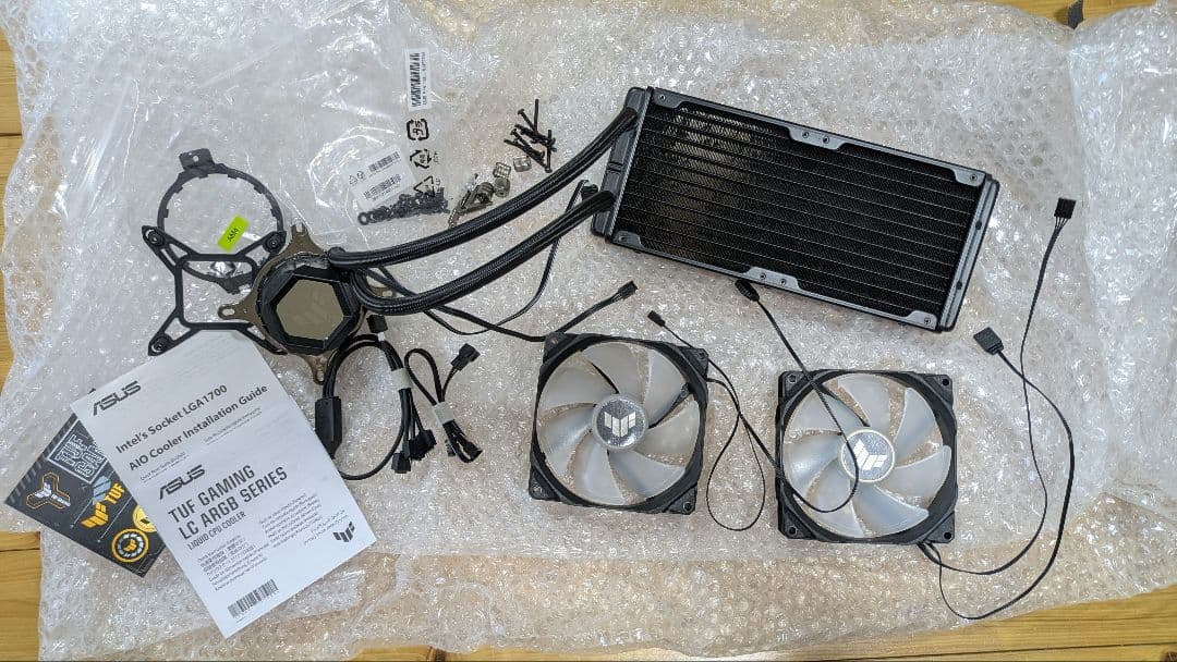 ASUS 水冷CPUクーラーTUF GAMING LC ARGBSERIES