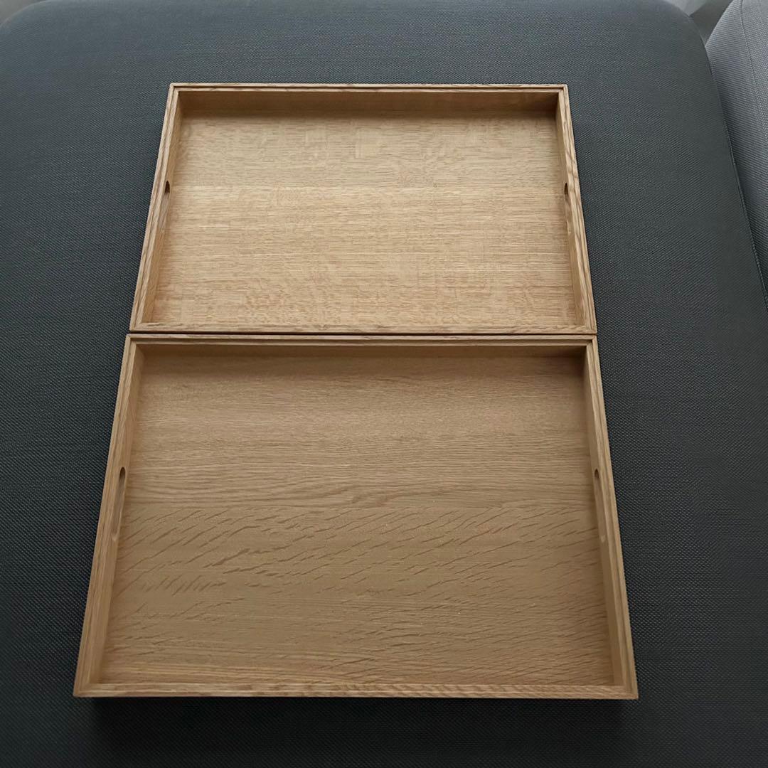 ほぼ未使用 ARTS&SCIENCE 井藤昌志 木製 トレイアーツ 2点 別注
