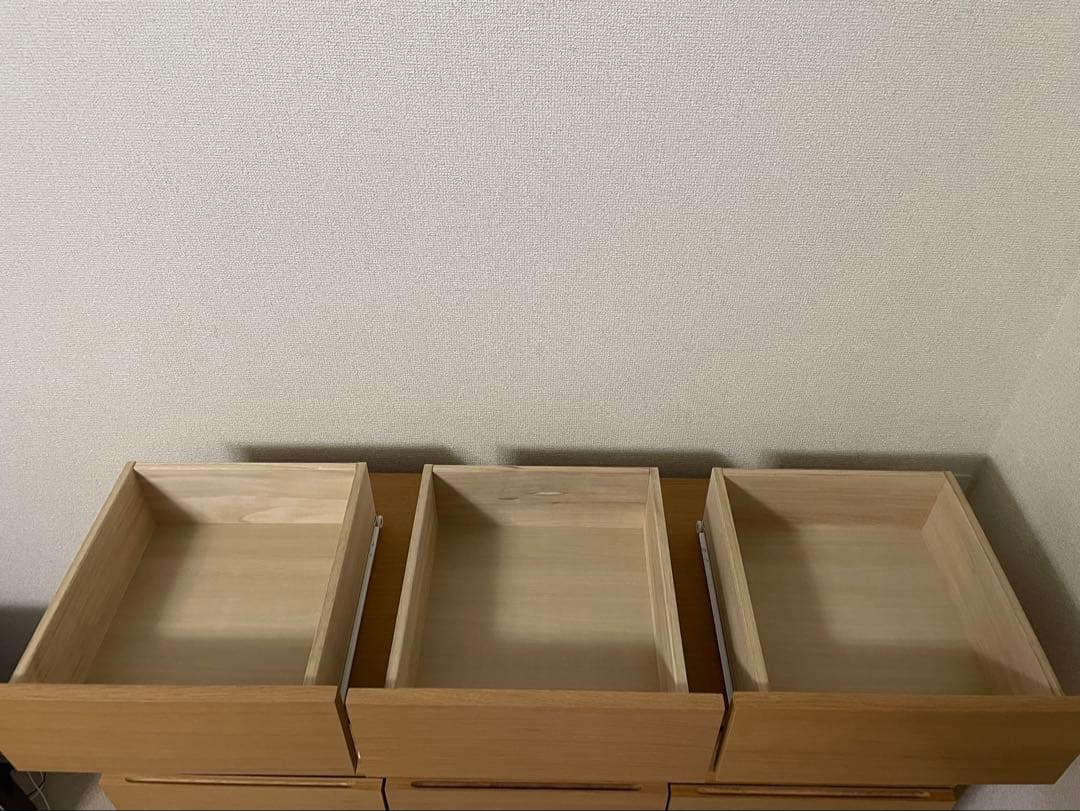 無印良品　オーク材・キャビネット大　サイドボード　廃盤　幅1200mm