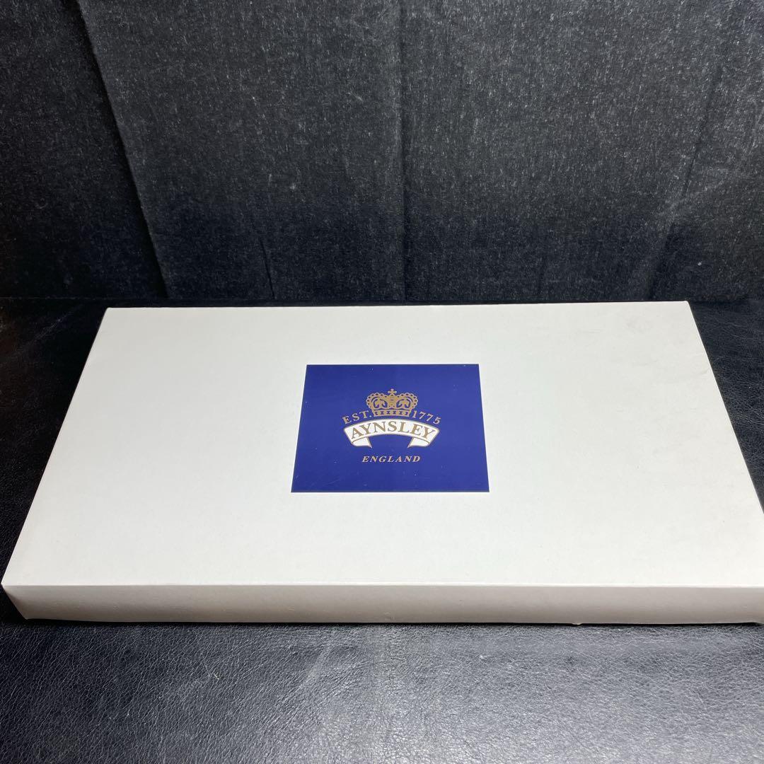 新品未開封袋入エインズレイ　オーチャードゴールド　カトラリー フォーク スプーン