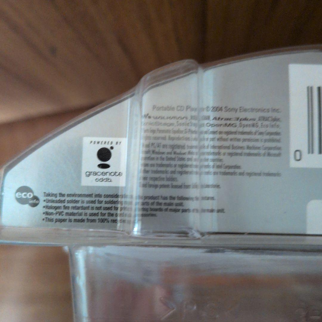 未使用品 Walkman Portable CD Player Sony