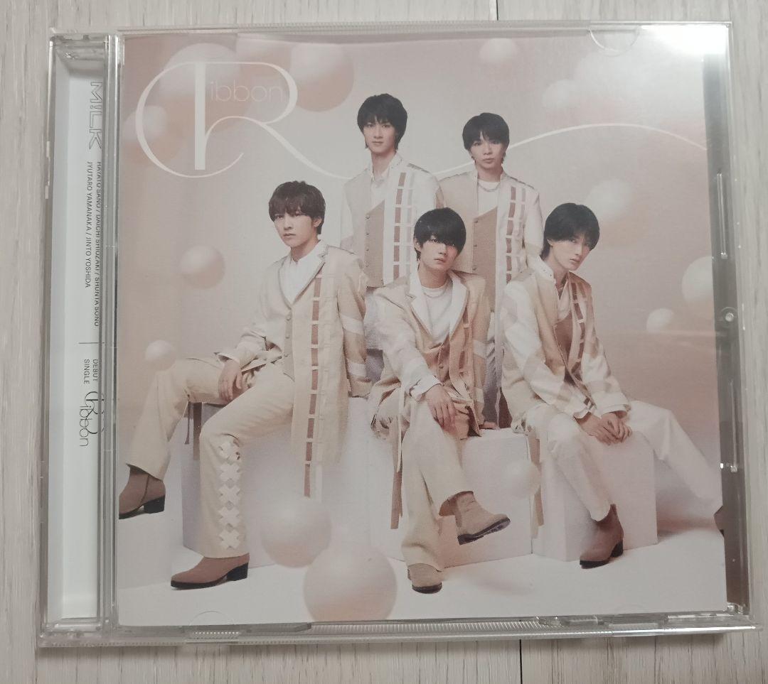 M!LK Ribbon 通常盤 初回限定盤 A B 3形態セット