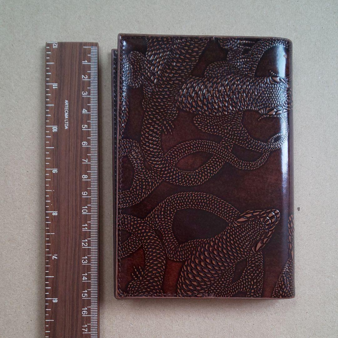 革ノート  ペギーヒュンキン  トカゲ  フランス 手帳カバー