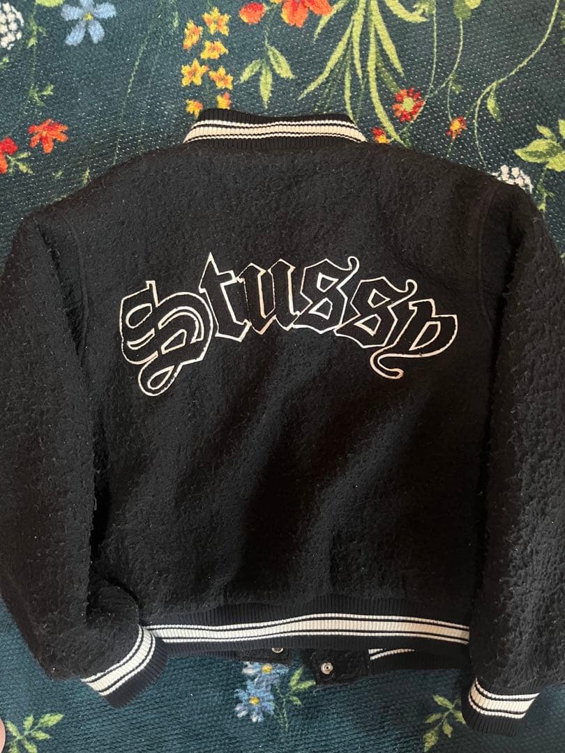 ジャケット・アウター Stussy Casentino Wool Varsity Jacket