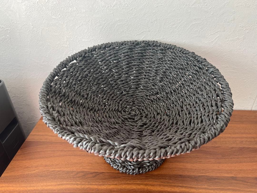 バスケット☆ブラック　ラタン