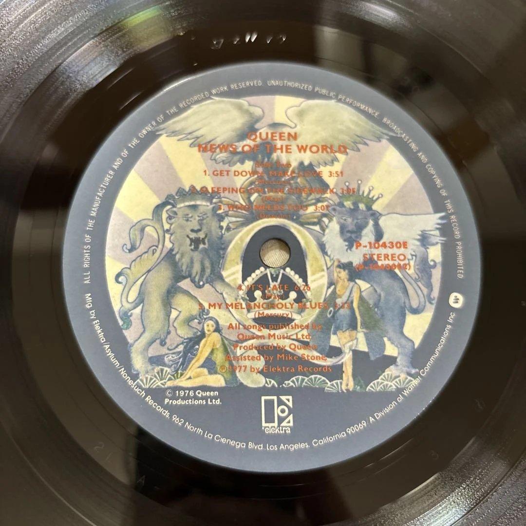 美品　QUEEN NEWS OF THE WORLD レコード