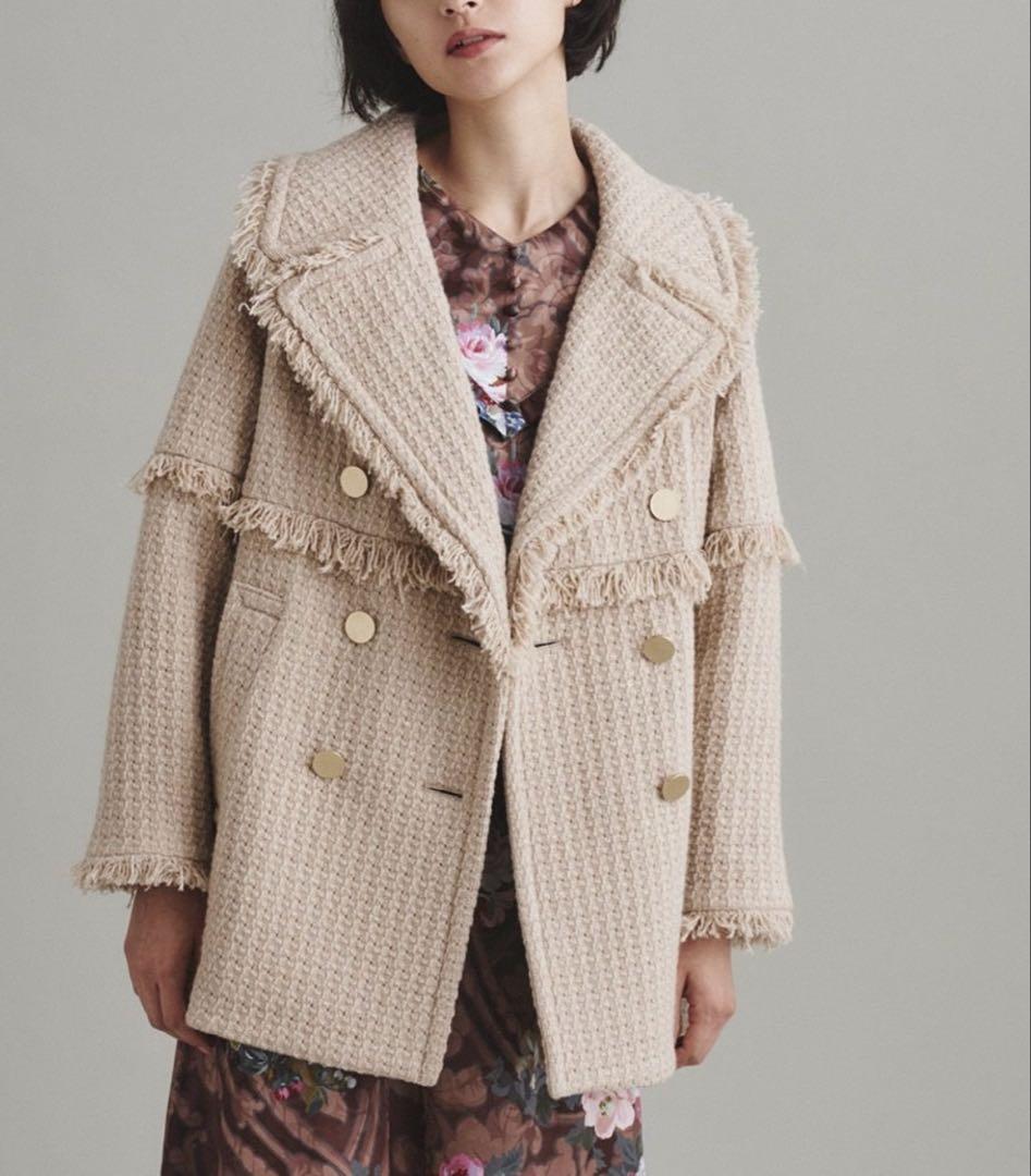 グレースコンチネンタル　コート　フリンジ