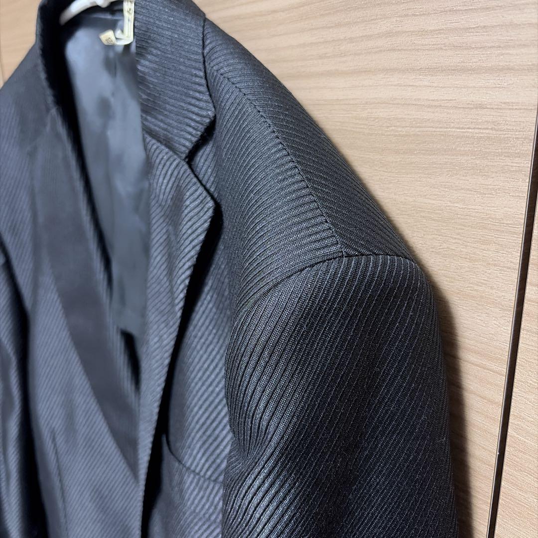 超希少！美品！マオカラー⭐︎メンズティノラス 3ピーススーツ 黒 Lサイズ