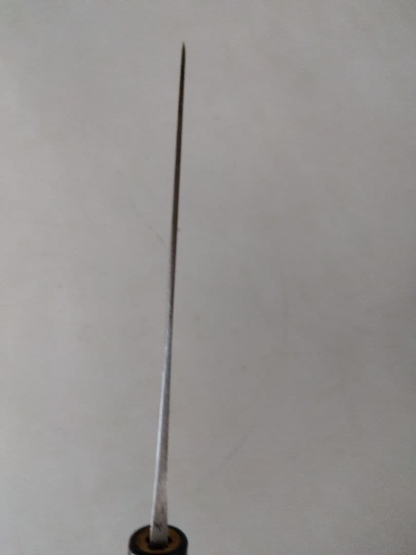 三徳包丁　１６５mm 墨流