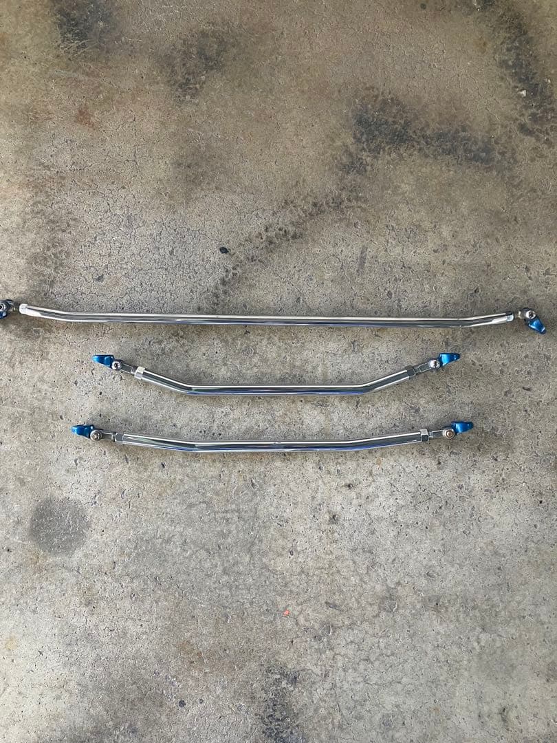 て*様 カワイ製作所　ハイゼット　S331V　直線番長仕様　剛性バー　セット　S