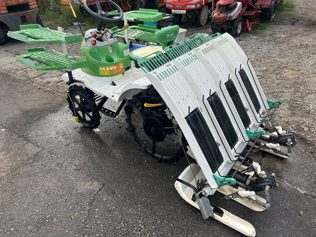 宮崎　ヤンマー　田植機 パワステ 4条植え Pes-1 　田植え機　動画あり