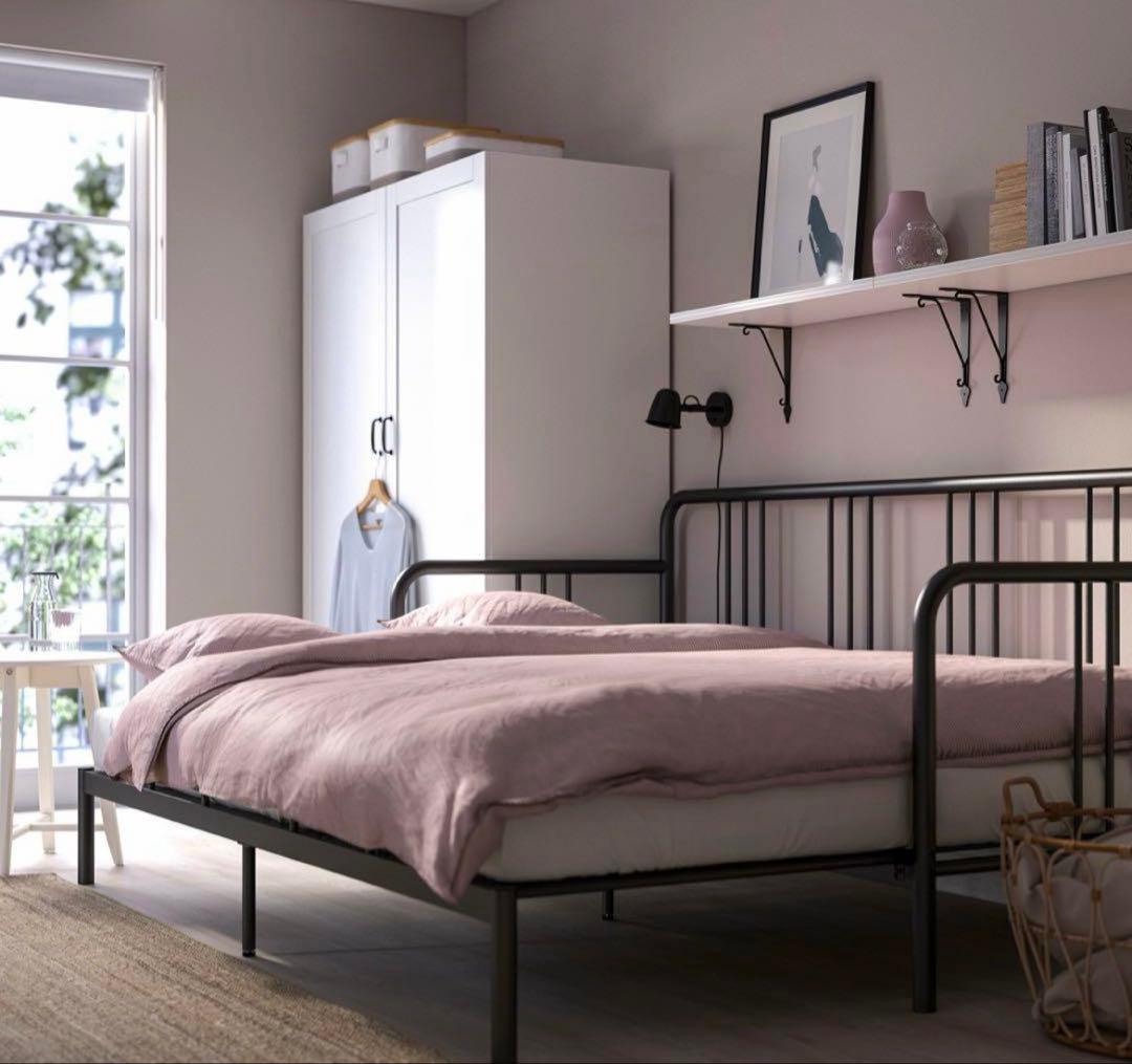 ▫️直接引き取り希望▫️大阪府 FYRESDAL IKEA ベッドフレーム